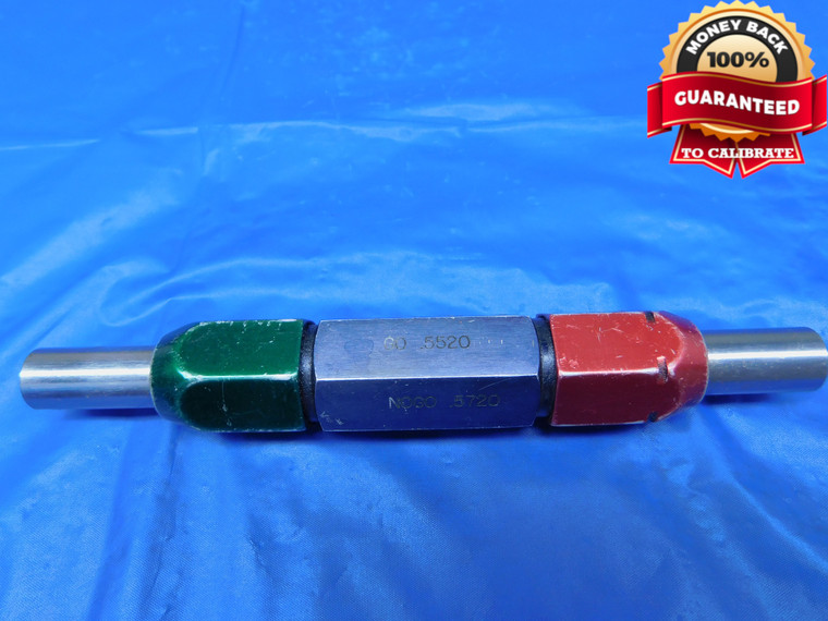 .5520 & .5720 CL X MASTER PLAIN BORE RING GAGE .5625 +.0051 9/16 14 CHROME - JR0334AC1