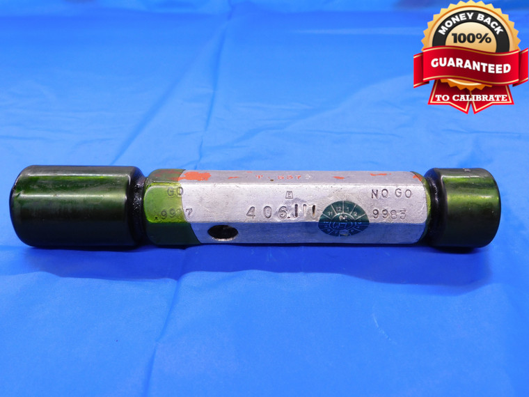 .9977 & .9983 PIN PLUG GAGE GO NO GO 1.0000 -.0017 UNDERSIZE 1.0 25.342 mm   - MB0081AC1