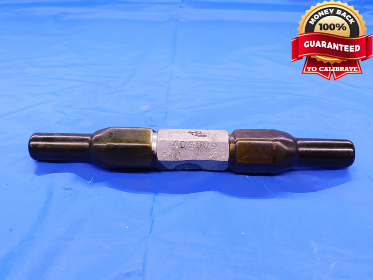 .504 & .505 PIN PLUG GAGE GO NO GO .5000 +.0040 OVERSIZE 1/2 13 mm .5040 .5050 - MB0102AC1