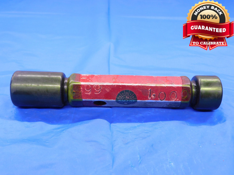 .999 & 1.000 PIN PLUG GAGE GO NO GO ONSIZE 1.0 25.375 mm .9990 1.0000 - MB0318AC1