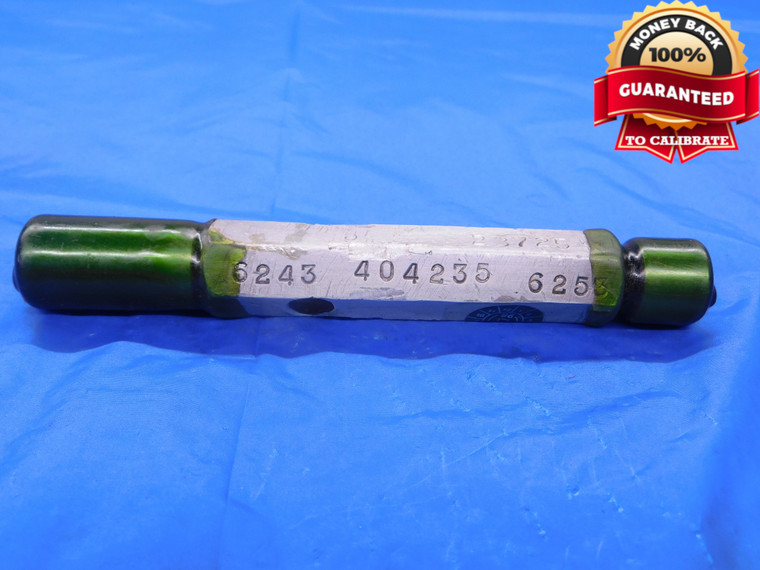 .6243 & .6253 PIN PLUG GAGE GO NO GO .6250 +.0003 OVERSIZE 5/8 16 mm   - MB0696AC1
