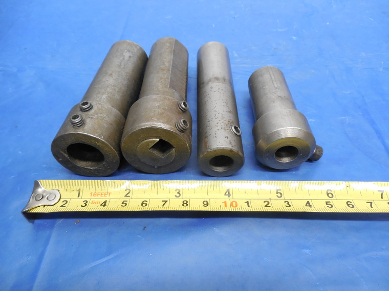 4 PC LOT OF 1" & 30 MM O.D. LATHE BUSHING REDUCER SLEEVE ADAPTER CNC - JH1576MENPCA