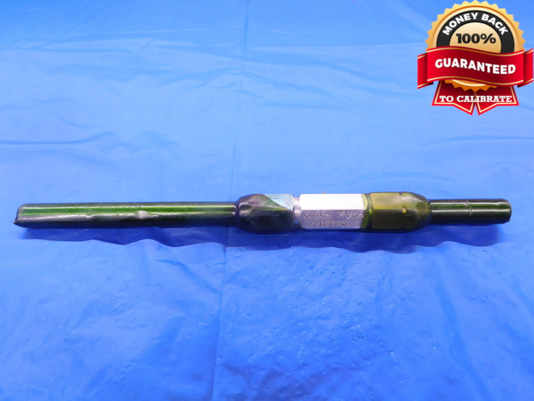 .3745 & .3758 PIN PLUG GAGE GO NO GO .3750 -.0005 3/8 9.545 mm EXTRA LONG - MB0789AC1
