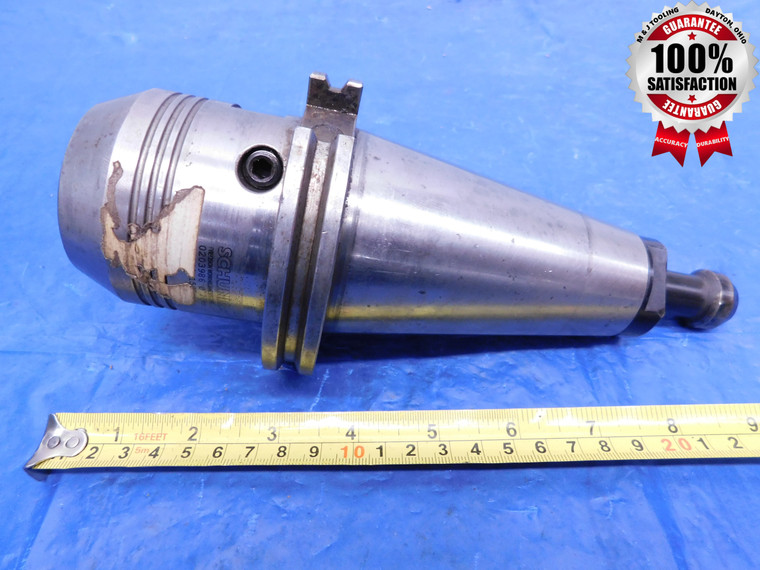 CAT50 SCHUNK 20MM I.D. HYDRAULIC TOOL HOLDER 20 3" PROJECTION 203986 TENDO - MS4431AE1