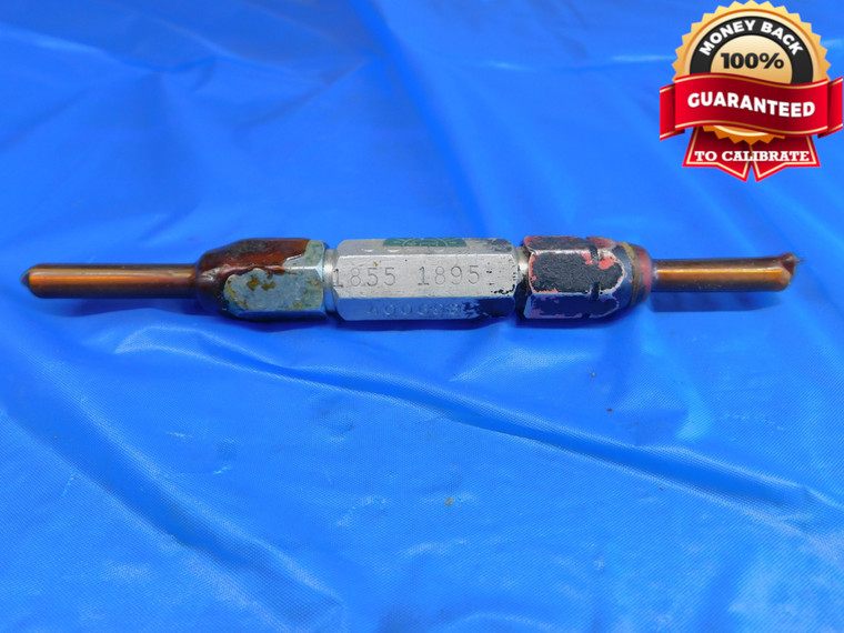 1.855 & 1.895 PIN PLUG GAGE GO NO GO 1.8438 -.0044 1 27/32 47 mm 1.8550 1.8950 - AR0041AC1