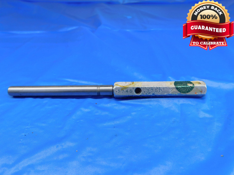 .3745 & .3750 PIN PLUG GAGE GO NO GO ONSIZE 3/8 9.525 mm  .375 - AR0066AC1