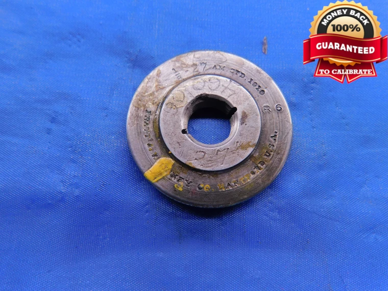 1/8 27 AM STD PIPE THREAD RING GAGE .125 .1250 NPT L1 ALTERNATIVE / PREDACESSOR  - DW11923AC1