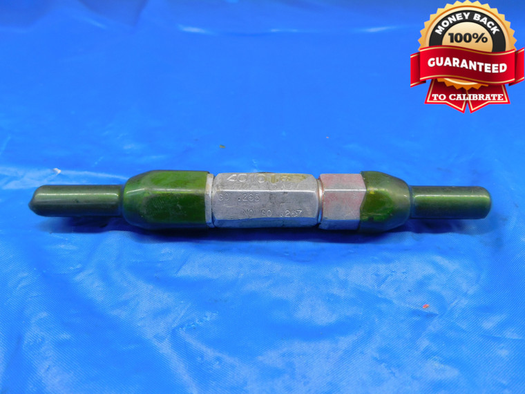 .265 & .267 PIN PLUG GAGE GO NO GO .2656 -.0006 17/64 6.782 mm .2650 .2670 - AR0133AC1