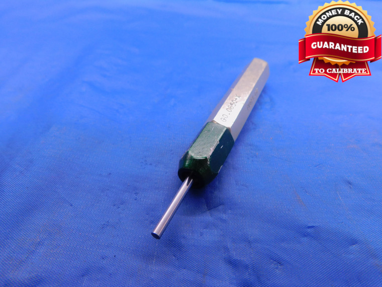 .0850 CLASS X PIN PLUG GAGE .0938 +.0069 UNDERSIZE 3/32 2 mm .085 INSPECTION - DW11943BU
