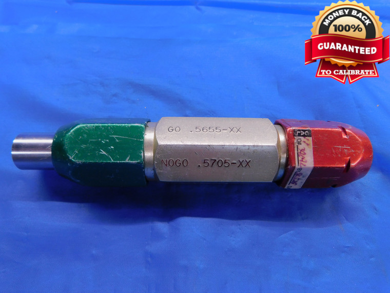 .5655 CLASS XX PIN PLUG GAGE .5625 +.0030 OVERSIZE 9/16 14.364 mm INSPECTION - DW11959BU