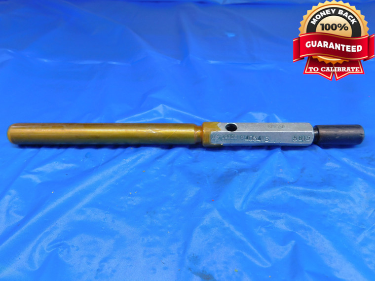 .5605 & .5615 PIN PLUG GAGE GO NO GO .5625 -.0010 UNDERSIZE 9/16 14.237 mm   - AR0237AC1