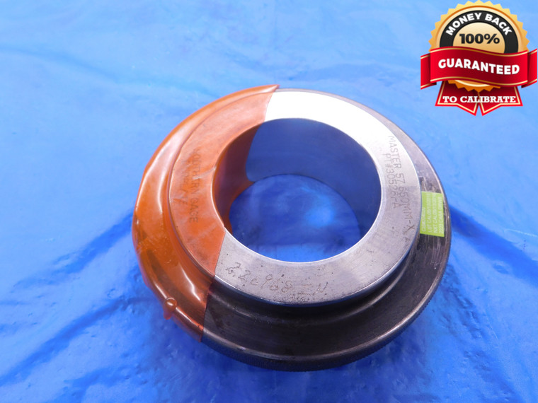 57.650 CL X MASTER PLAIN BORE RING GAGE 58.000 -.350 58 mm 2.2697 57.65 - MB1157AC1