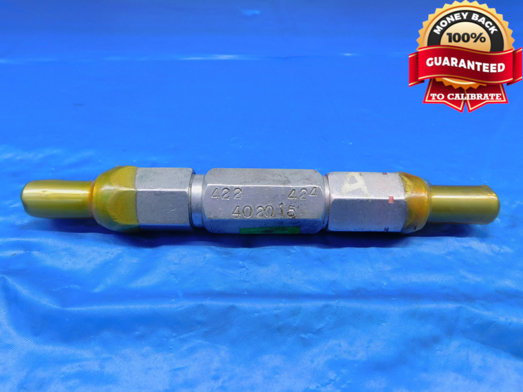 .422 & .424 PIN PLUG GAGE GO NO GO .4219 +.0001 27/64 10.770 mm .4220 .4240 - AR0261AC1