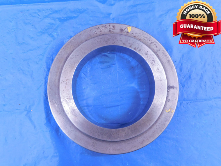 5.0930 CL X MASTER PLAIN BORE RING GAGE 5.0938 -.0008 5 3/32 129.362 mm 5.093 - MB1362AC1