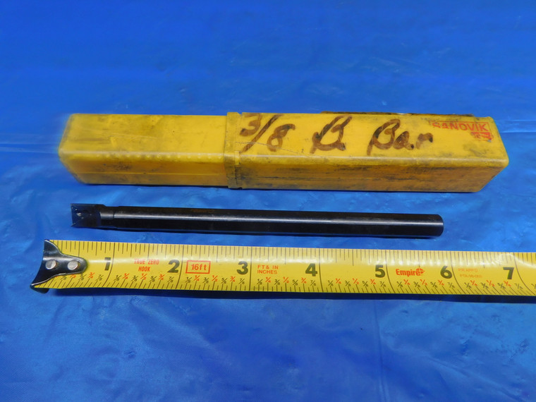 SANDVIK S06M-STFCL 2 3/8 SHANK DIA 6" OAL INDEXABLE BORING BAR TCGT INSERTS .375 - AR0694LVR