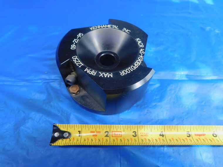 KENNAMETAL 4" O.D. 90 DEG FACE MILL KACR 4S-K90BPD100R 1 1/4 PILOT 3 FL 4.0 - AR0710LVR