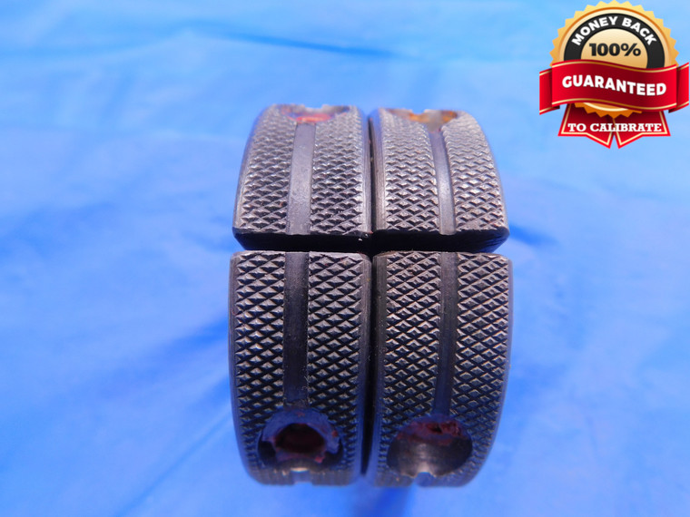 3/4 20 WHIT MOD WHITWORTH THREAD RING GAGES .75 GO NO GO P.D.'S = .7180 & .7151 - DW12231RD