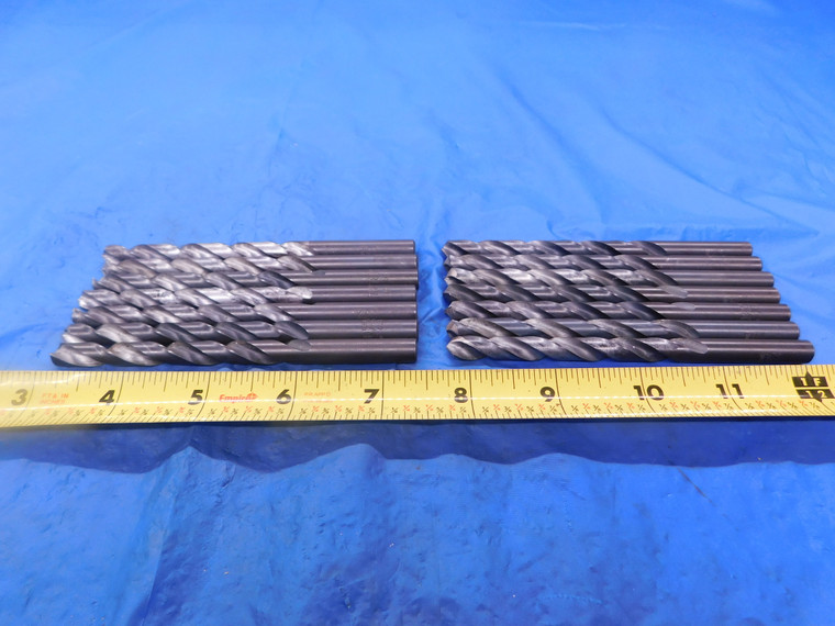 14PCS CLEVELAND TWIST DRILL 7.80MM OXIDE HSS JOBBER TWIST DRILL BIT 7.6 MM SHANK 7.80 - MB 1509LVR