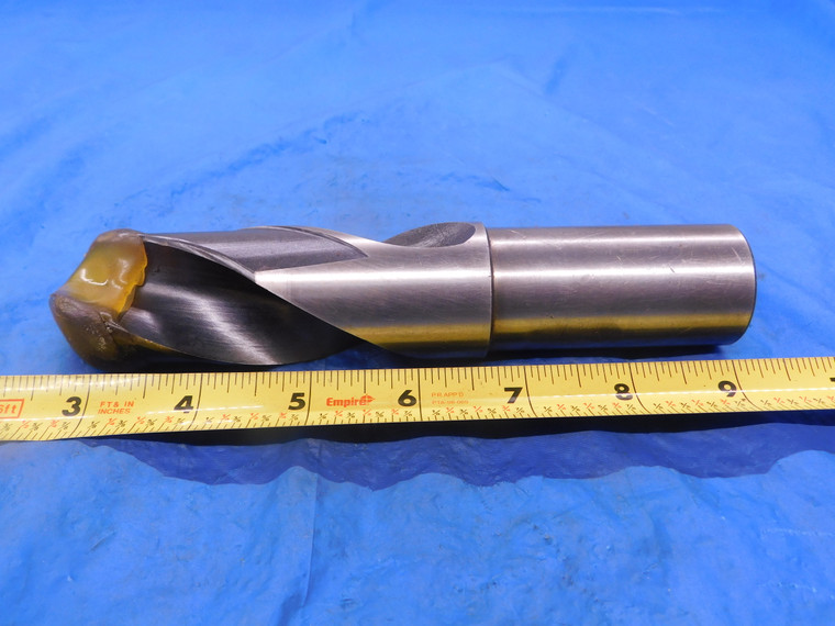 PRECISION TWIST DRILL 1 3/8 HSS SCREW MACHINE TWIST DRILL BIT 1 1/4 SHANK 1.375 - MB1599LVR