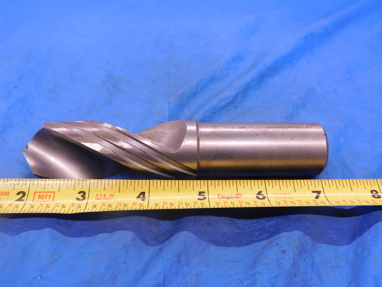 1 3/32 HSS SCREW MACHINE TWIST DRILL BIT 1" SHANK 2 1/2 LOC 1.09375 CHIP BREAKER - MB1590LVR