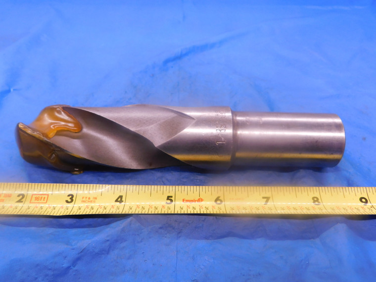 1 15/32 HSS SCREW MACHINE TWIST DRILL BIT 1 1/4 SHANK 4' LOC 7 1/4 OAL 1.46875 - MB1602LVR