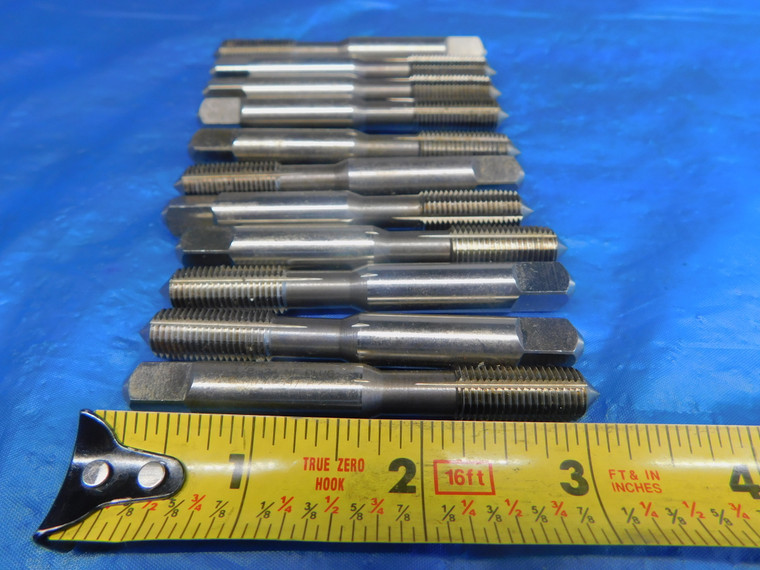 11PC GTD 3/8 24 NF HSS THREAD FORMING PLUG TAP 4 STRAIGHT FLUTE .375 GH5 - AR0977LVR