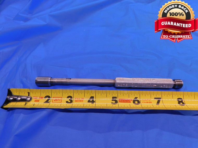 1/2 20 NF 3 EXTRA LONG THREAD PLUG GAGE .5 GO NO GO P.D.'S = .4675 & .4701 UNF-3 - DW12329AC1