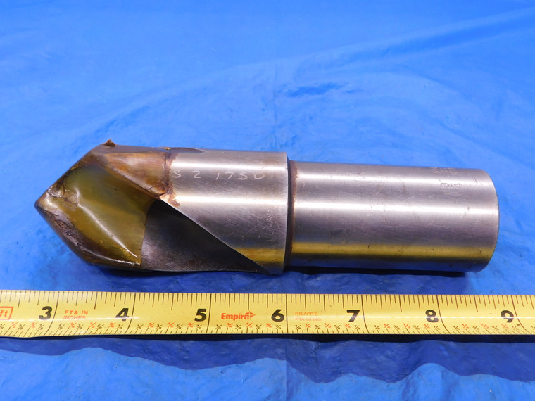 PRECISION TWIST DRILL 1 3/4 OXIDE HSS SCREW MACHINE TWIST DRILL BIT 1 1/2 SHANK 1.75 - MB1654LVR