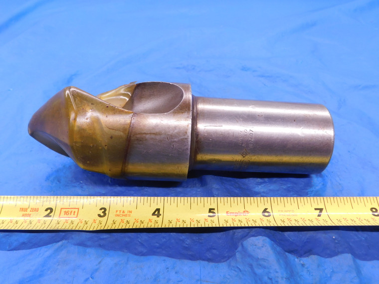 CLEVELAND TWIST DRILL 2" HSS SCREW MACHINE TWIST DRILL BIT 1 1/2 SHANK 2.0 7407 - MB1664LVR