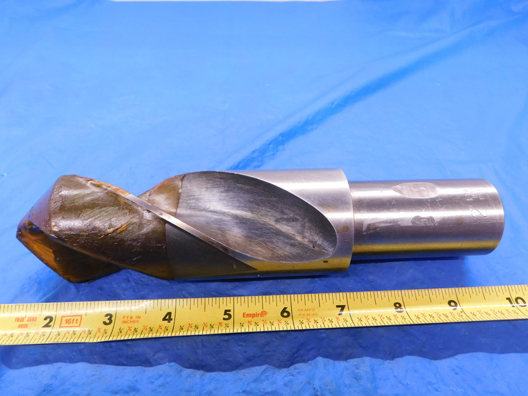 PRECISION TWIST DRILL 2" HSS SCREW MACHINE TWIST DRILL BIT 1 1/2 SHANK 2.0 - MB1658LVR