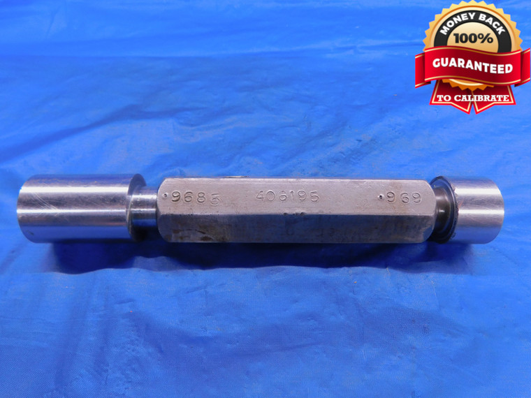 .9685 & .969 PIN PLUG GAGE GO NO GO .9688 +.0002 OVERSIZE 31/32 24.613 mm .9690 - DW12421AC1