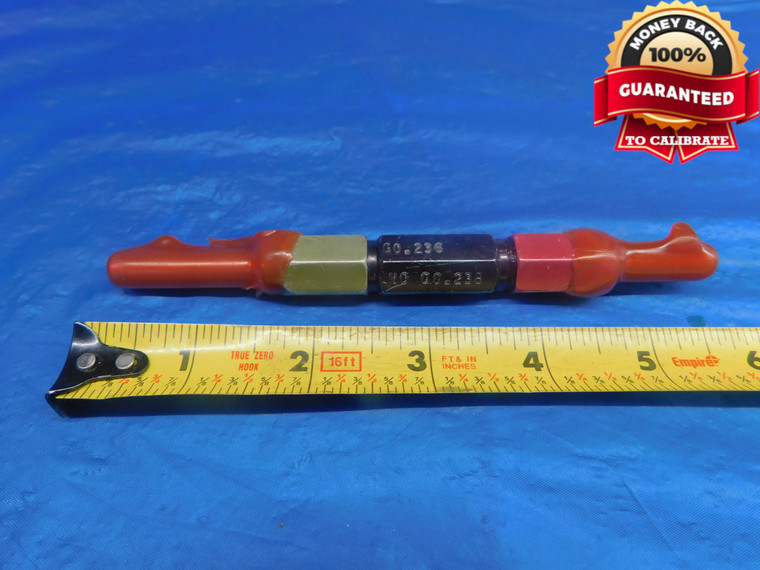 .286 & .288 PIN PLUG GAGE GO NO GO .2813 +.0047 9/32 7.264 mm .2860 .2880 - AR1234AC1