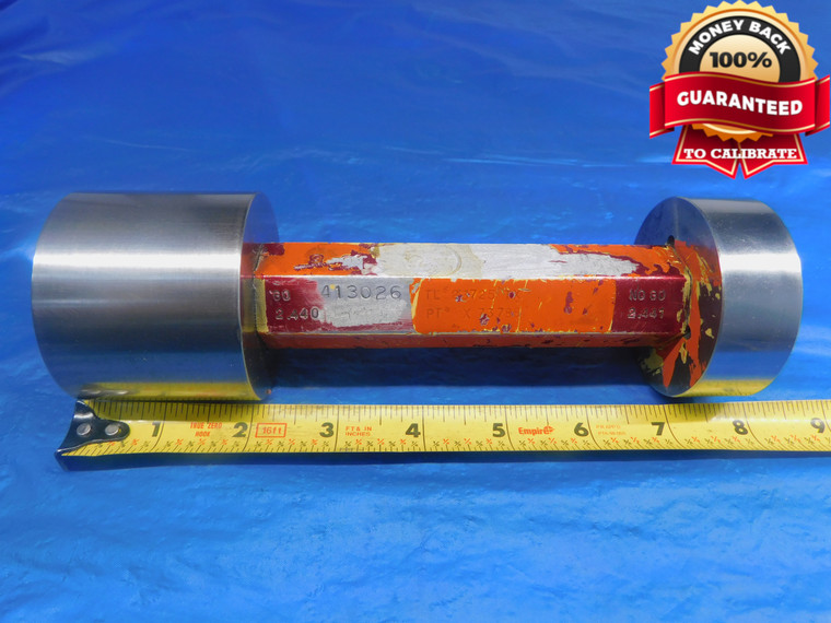 2.440 & 2.441 CL X PIN PLUG GAGE GO NO GO 2.4375 +.0025 2 7/16 62 2.4400 2.4410 - AR1365AC1