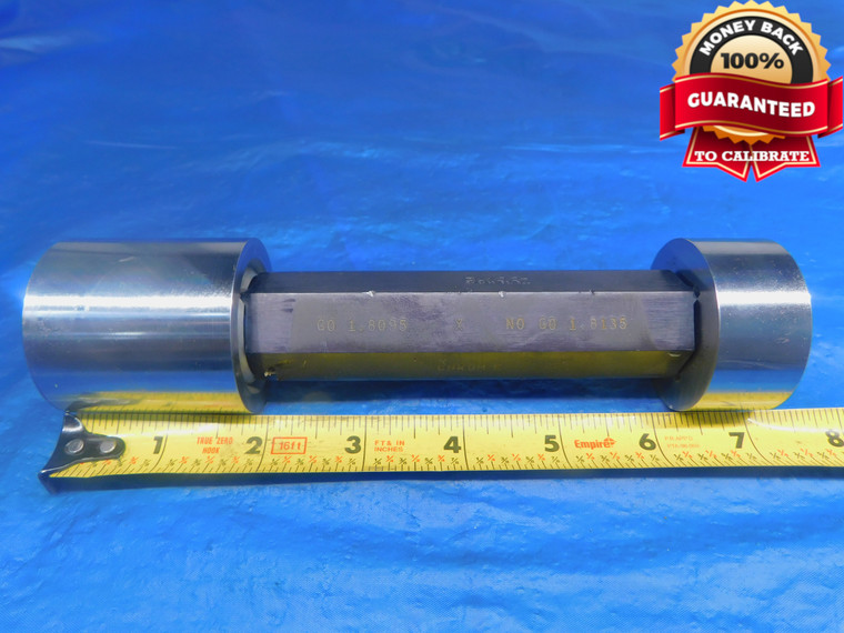 1.8095 & 1.8135 CL X PIN PLUG GAGE GO NO GO 1.8125 +.0010 1 13/16 46 mm - AR1370AC1