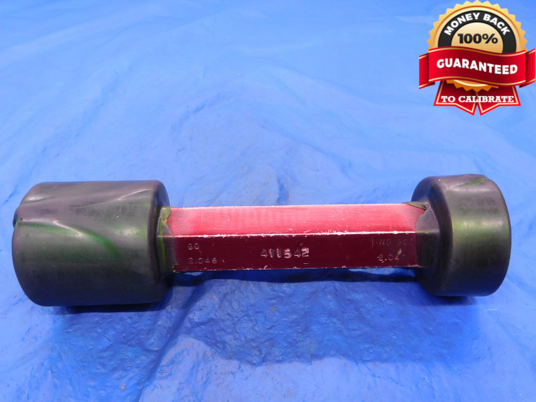2.046 & 2.047 PIN PLUG GAGE GO NO GO 2.0469 +.0001 2 3/64 52 mm 2.0460 2.0470 - MB1984AC1