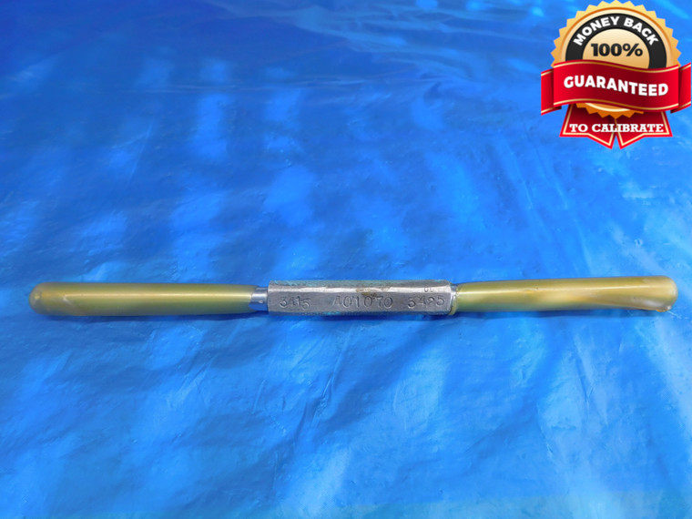 .3415 & .3425 PIN PLUG GAGE GO NO GO .3438 -.0013 UNDERSIZE 11/32 8.700 mm - AR1398AC1