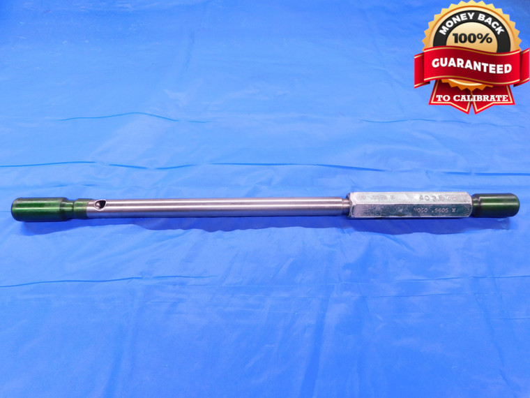 .5595 & .5605 CL X PIN PLUG GAGE GO NO GO .5625 -.0020 9/16 14.211 mm - MB2084AC1