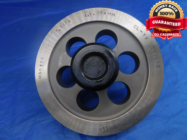 5.5860 CLASS XX PIN PLUG GAGE 5.5938 -.0078 UNDERSIZE 5 19/32 142 mm 5.586 - AR1471AC1