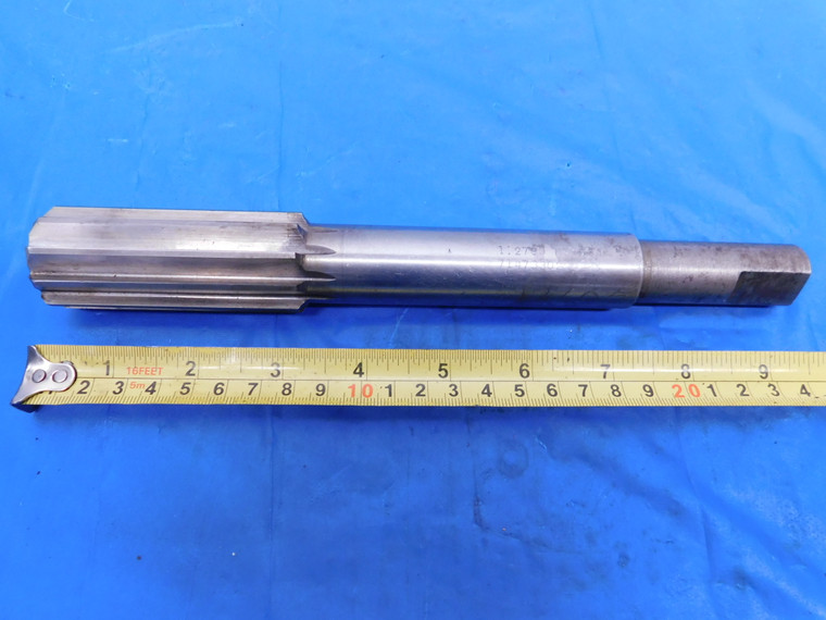 CLEVELAND ABOUT 1.2700" O.D. HSS CHUCKING REAMER 1" SHANK 10 FL 9 3/4 OAL 1.25 - MS4853VWT