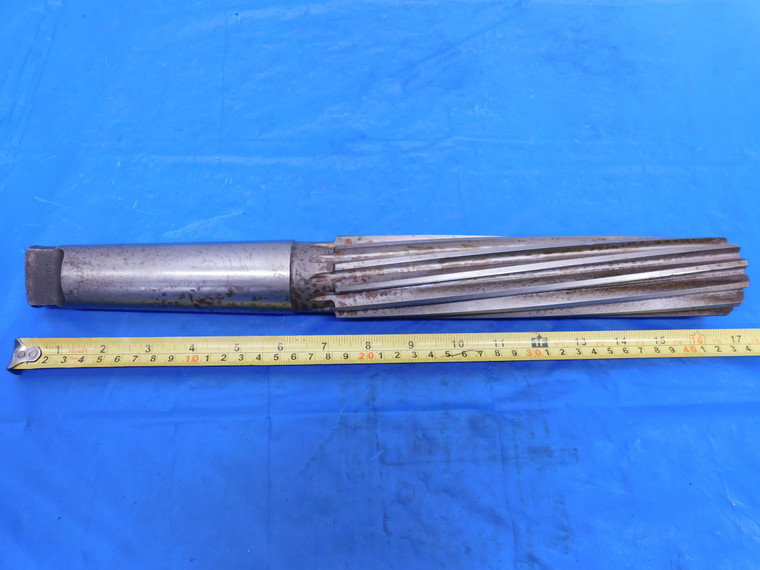 2" O.D. HSS REAMER MORSE TAPER #5 SHANK SPIRAL 12 FLUTE MT5 2.0 2.0000 ONSIZE - MS4859VWT