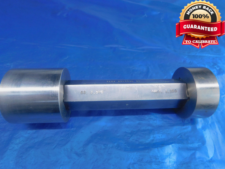 2.249 & 2.251 CL Y PIN PLUG GAGE GO NO GO 2.2500 -.0010 2 1/4 57 2.2490 2.2510 - AR1591AG1