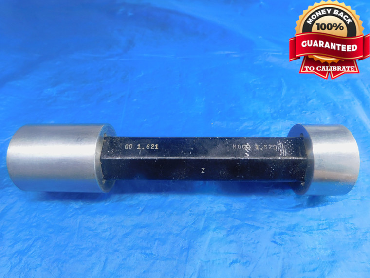 1.621 & 1.6215 CL Z PIN PLUG GAGE GO NO GO 1.6250 -.0035 1 5/8 41 mm 1.6210 - AR1645AG1
