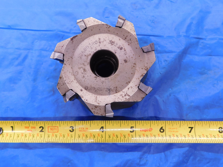 INGERSOLL 3" O.D. FACE MILL 2J6B03R01 1" PILOT 7 POCKETS AP_T1604 INSERTS 3.0 - MB2316HX
