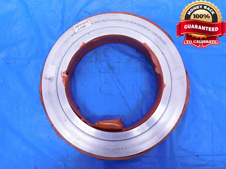 6.126 CL X MASTER PLAIN BORE RING GAGE 6.1250 +.0010 6 1/8 155.600 mm 6.1260 - MB2334AC1