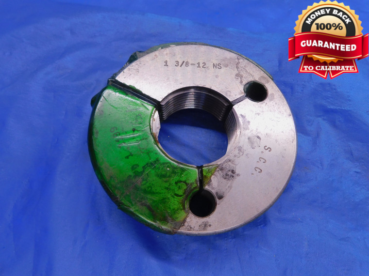 1 3/8 12 NS SPECIAL .001 UNDERSIZE THREAD RING GAGE 1.375 GO ONLY P.D. = 1.3199 - DW12777LVR