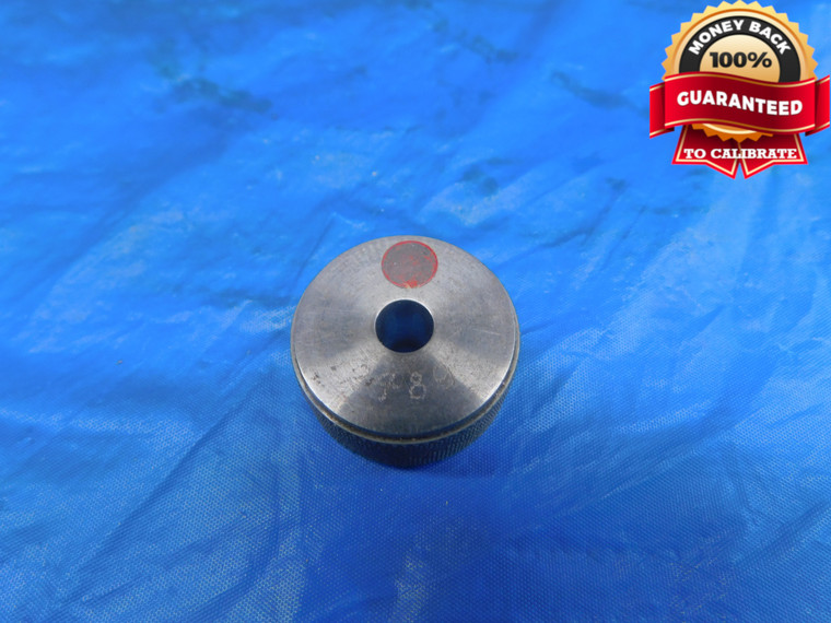 .2489 MASTER PLAIN BORE RING GAGE .2500 -.0011 UNDERSIZE 1/4 6.322 mm - AR1927AG1