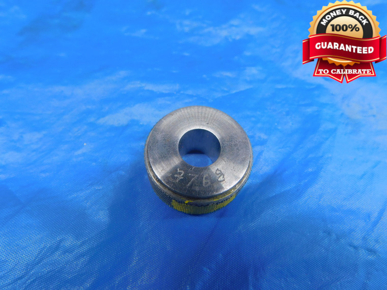 .3768 MASTER PLAIN BORE RING GAGE .3750 +.0018 OVERSIZE 3/8 9.571 mm - AR1909AG1