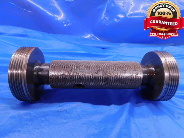 2 3/8 12 2B THREAD PLUG GAGE 2.375 GO NO GO P.D.'S = 2.3209 & 2.3290 2.3750 - DW12861HX