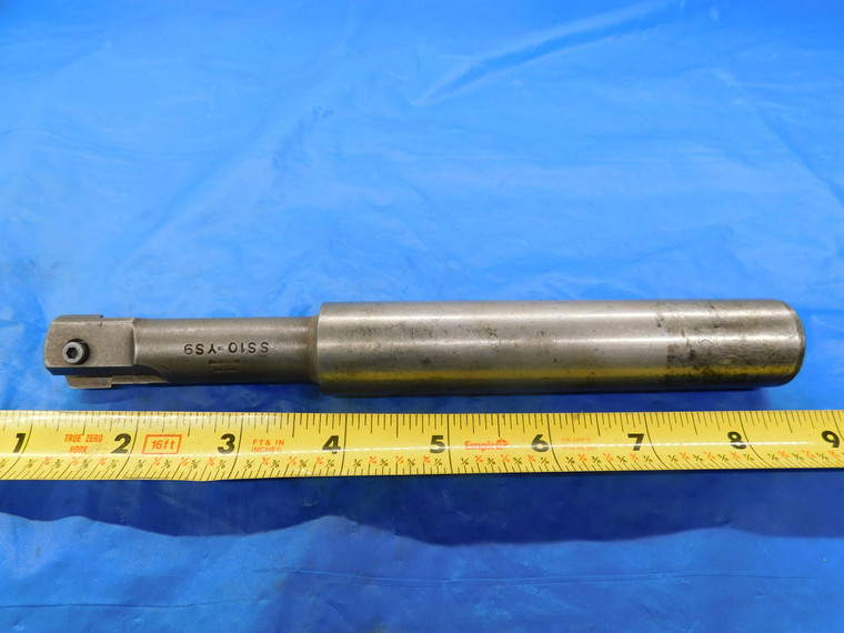 DEVLIEG ABOUT 3/4 O.D. INDEXABLE INSERT SPADE DRILL SS10-YS9 1" SHANK 2 FL - MB2621DT