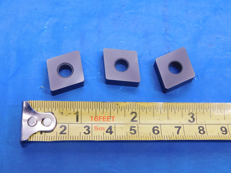 3PCS NEW TELEDYNE CNMA 543 ? MP37 CARBIDE INSERTS CNMA54 INDEXABLE - MS5046LVR